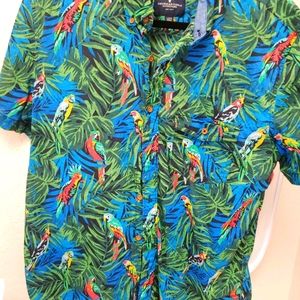 American Eagle Teen Boy Hawaiian Shirt